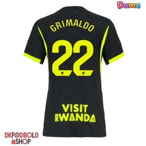 Atletico Madrid Alejandro Grimaldo #22 Udebanetrøje Dame 2026-27 Kort ærmer Atletico Madrid Alejandro Grimaldo #22 Udebanetrøje Dame 2026-27 Kort ærmer